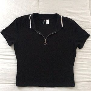 H&M half zip up